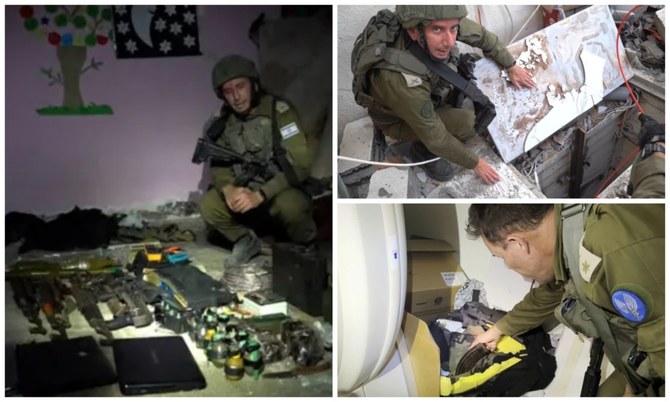 The Israel Defense Forces has claimed that weapons were found at Al-Shifa Hospital in Gaza City after its troops began a ground operation at the site on Wednesday. (Screenshots/IDF)