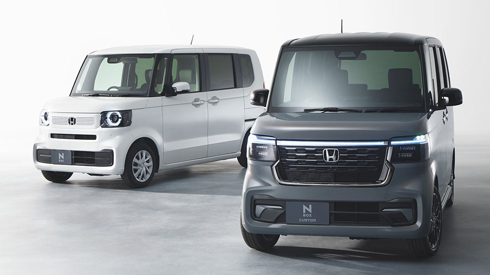 The N-Box is popular for its spacious structure, and has undergone its first complete model change in six years. (Honda)