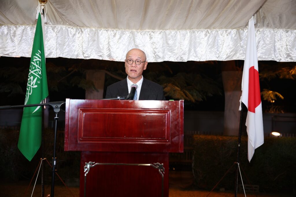 Japanese ambassador IWAI Fumio hosted a reception in honor of the 69th anniversary of the Japan Self-Defense Forces. (Supplied)