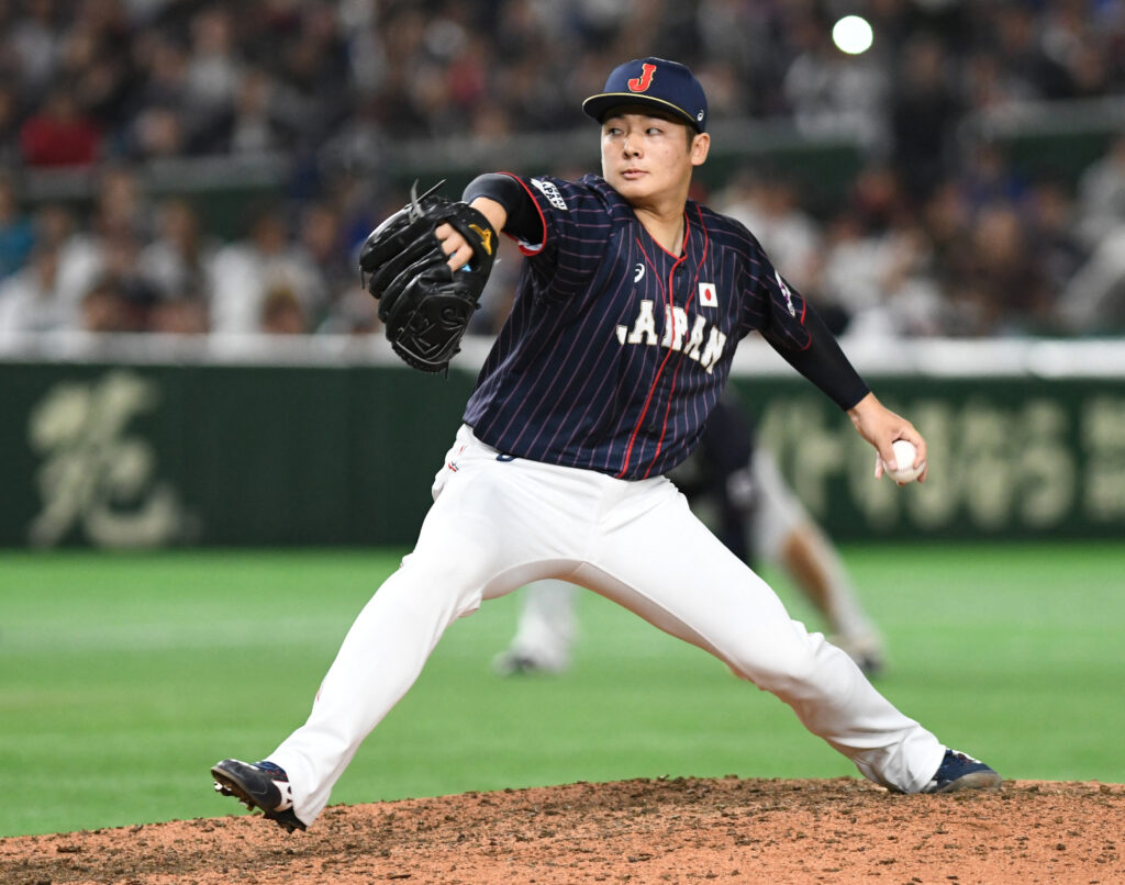 He has a 2.40 career ERA, 236 saves and a 1.11 WHIP in Nippon Professional Baseball. Matsui became the youngest pitcher in the Japanese major leagues to reach 200 saves. (AFP)