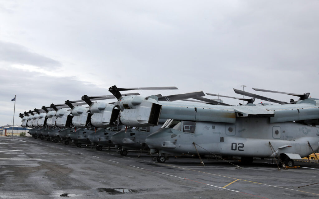 Japan is checking the effectiveness of the safety measures taken by the US military, Kihara said at a press conference. (AFP)