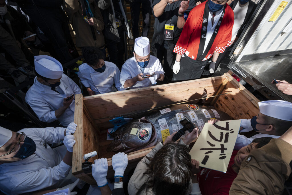 While seeing strong sales of such tuna products, Aeon plans to maintain the current prices until around March. (AFP)