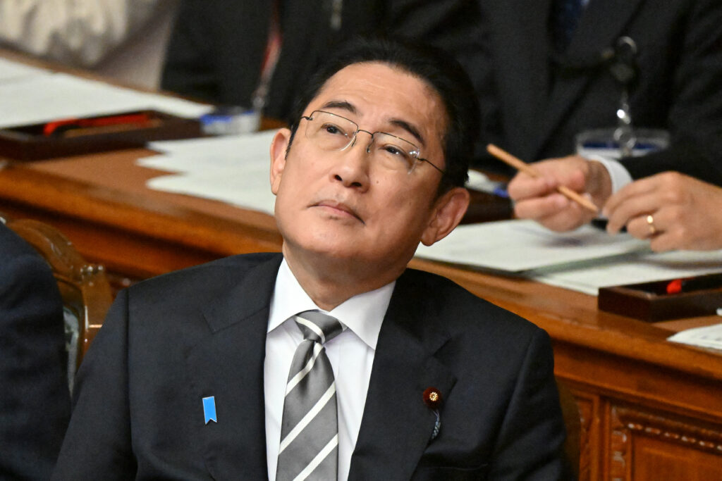 Kishida has instructed the party's Youth Division to gather opinions from young LDP members across the country. (AFP)