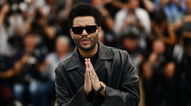 The multi-platinum global recording artist was appointed a goodwill ambassador in October 2021. (AFP)