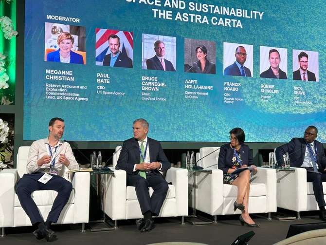 During a panel on “Sustainability in Space,” the speakers noted that while space exploration programs were traditionally exclusively led by governments, the entry of the private sector has added complexity to the situation, with a significantly increased number of satellites being launched each year. AN Photo