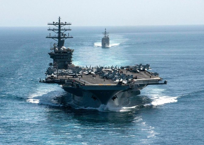 The United States has blamed Yemen’s Iran-allied Houthi group for a series of attacks in Middle Eastern waters. (FILE/AFP)