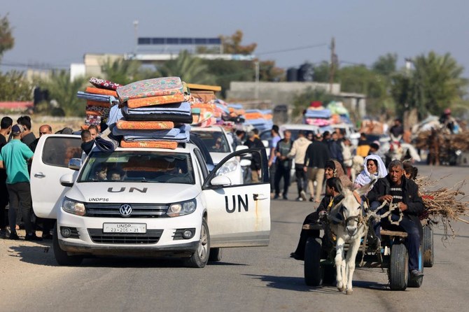 PARIS: Media rights group Reporters Without Borders (RSF) urged Israeli and Egyptian authorities on Thursday to allow journalists to move freely across the Gaza Strip’s southern border crossing into Egypt. The Rafah crossing was shut after Israel declared war on Hamas militants in Gaza following the deadliest attack in its history on October 7. While it has intermittently opened in recent weeks, only people whose names were on approved lists have been allowed out. In a statement, RSF called for the Rafah crossing to be opened “so that journalists can finally come and go on both sides of the border.” Palestinian journalists who, like other civilians in Gaza, have had to flee their homes in the north of the Gaza Strip “are now being told by Israel to assemble at the border with Egypt, with no possibility of crossing,” RSF said. “Conversely, international reporters are prevented from entering.” The Rafah crossing is controlled by Hamas and Egypt, though RSF says Israel monitors all activities at the southern border. Gaza’s only other official border crossing, which links the besieged territory to Israel, has also been shut. “In two months of war, not a single reporter has been authorized to enter the Gaza Strip via Rafah, which clearly undermines the media’s ability to cover the conflict,” RSF said. Israel also “bombed this border gate four times at the start of the war,” it added. According to RSF, 58 journalists have been killed in Gaza by Israeli strikes, 14 of them in the line of duty. Israel launched its assault on Hamas, which rules the Gaza Strip, after the October 7 attacks killed 1,200 people, mostly civilians, according to Israeli authorities, and saw some 240 people taken hostage. According to the Hamas government, the war has killed more than 16,000 people in Gaza, mostly women and children.