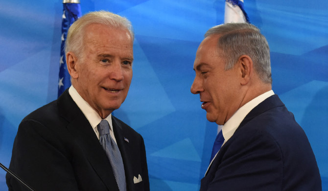 President Joe Biden and Israeli Prime Minister Benjamin Netanyahu. (AFP file photo)