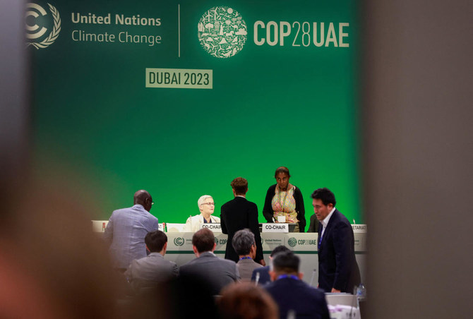 Discussions during the 14 days of talks in Dubai revolved around how far to go and whether to make a historic call to wind down oil, gas and coal, the main culprits in the planet’s rapid warming. (Reuters)