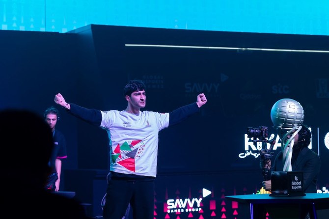 Jordan claimed the eFootball 2024 title at the Riyadh 2023 Global Esports Games. (SEF)