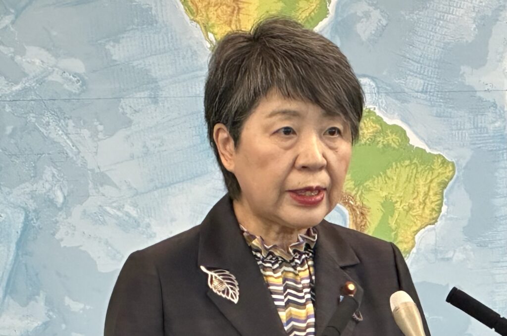 Japanese Foreign Minister KAMIKAWA Yoko. (ANJ) 