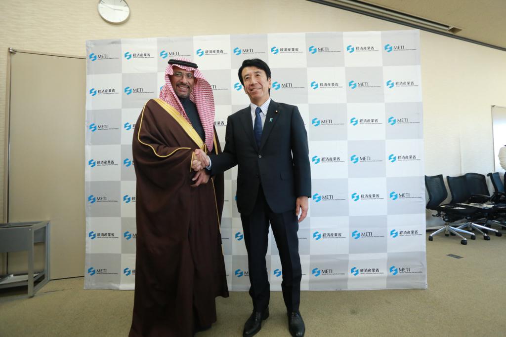 Saudi Minister AlKhorayef is visiting Japan and had meetings with and visits to several Japanese industrial companies. (Supplied)