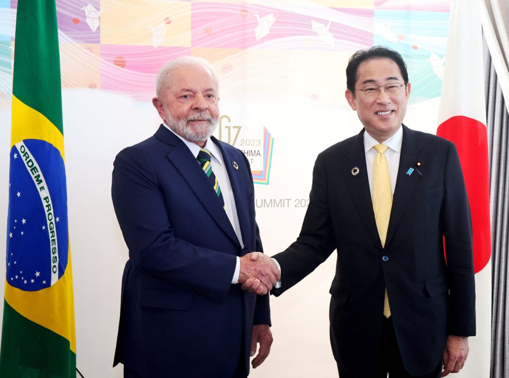 Lula and Kishida spoke by phone about strengthening trade between Latin America's largest economy and Japan, according to the government statement, which added that the Japanese leader intends to visit Brazil 