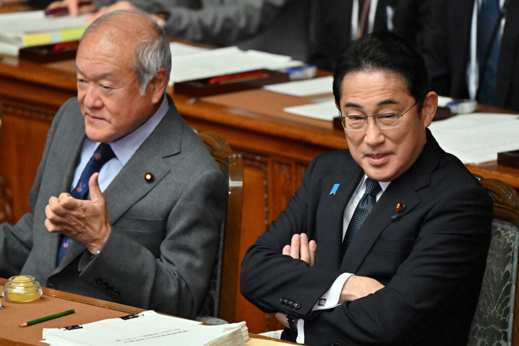 Fumio Kishida on Friday instructed Finance Minister Shunichi Suzuki to increase reserves in the government's fiscal 2024 budget bill. (AFP)