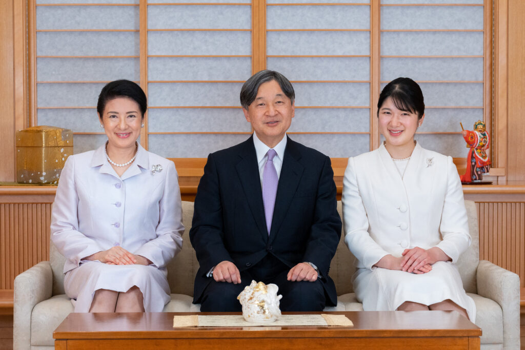 Tuesday's events in which Emperor Naruhito, Empress Masako and other Imperial Family members would greet members of the public at the palace in Tokyo's Chiyoda Ward have been canceled following a powerful earthquake that mainly struck Ishikawa Prefecture, central Japan, on Monday. (AFP)
