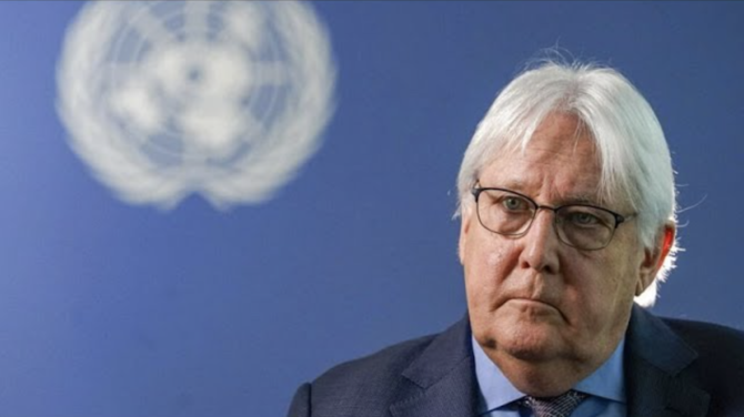 UN humanitarian chief Martin Griffiths (pictured) said Gaza had become “uninhabitable” three months after Hamas’ horrific attacks against Israel and “a public health disaster is unfolding.” (Screenshot/UNTV)