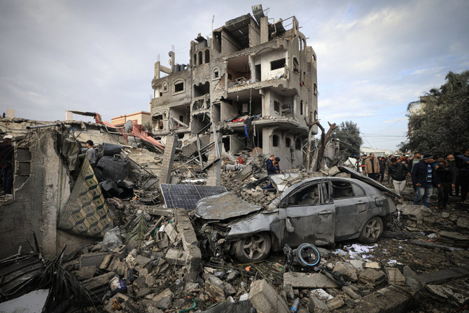 Following the Christmas Eve airstrike on Maghazi refugee camp, which killed scores of Palestinians, Israel’s military called the bombing a ‘regrettable mistake’ caused by “an incorrect munition.” (AFP)