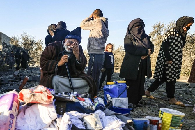 Most of Gaza’s population has been displaced, according to the United Nations. (FILE/AFP)