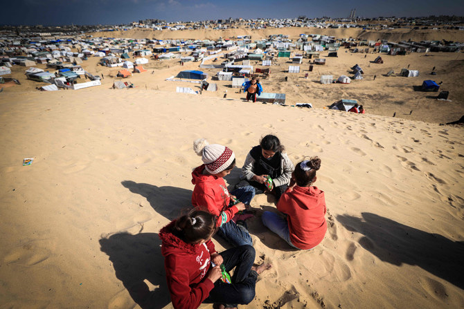 The Israel-Hamas war, now in its 100th day, has sparked a humanitarian catastrophe for Gaza's 2.4 million people, who are struggling to get food, water, fuel and medical care. (File/AP)