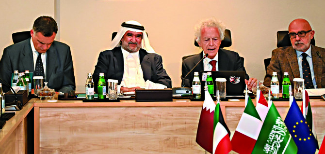 Frederico Rampini, Italian journalist, writer and principal expert in geopolitics at The European House Ambrosetti (TEHA), participated in a roundtable discussion organized by the Gulf Research Center (GRC) in Riyadh on Monday, Jan. 15, 2023. (Supplied)