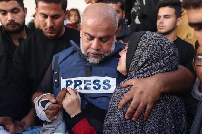 Al Jazeera’s Palestinian journalist Wael Al-Dahdouh has been granted permission to enter Egypt for medical treatment following a special request from the Journalists’ Syndicate in Cairo. (AFP/File)