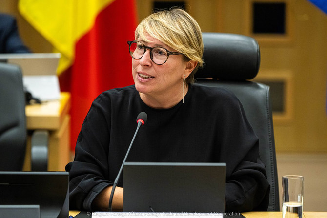 Belgian Minister of Development Cooperation Caroline Gennez. (X: @carogennez)