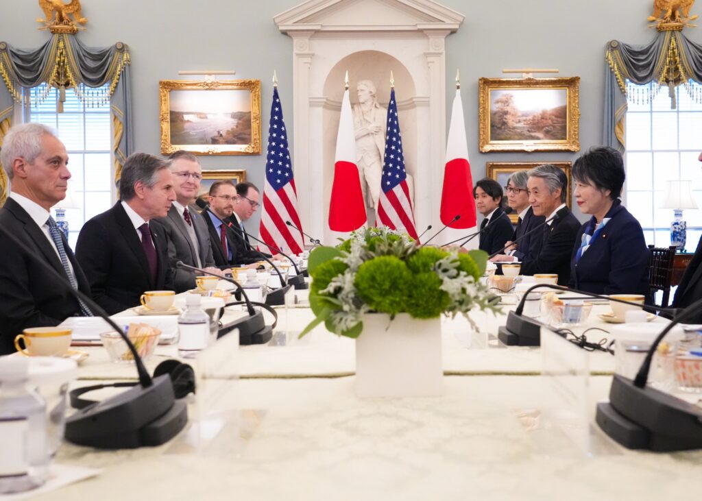 This is Kamikawa's first visit to Washington since becoming foreign minister in September last year. (MOFA)