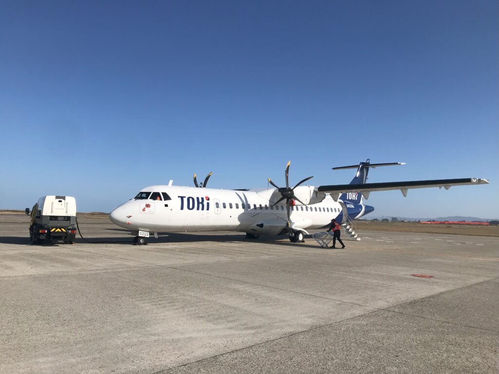 The airline received a bridge loan of about 1.16 billion yen from the Niigata prefectural government to cover bulging initial costs reflecting soaring fuel prices and the delays in the launch. (@tokiair_pr on X)
