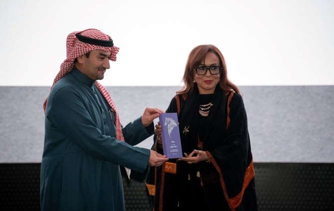 The CEO of Manga Productions Essam Bukhary presented the winners with their awards. (Supplied)