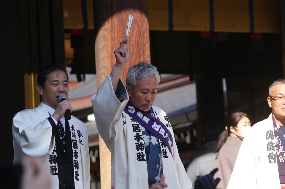 The Founding Ceremony of Japan -- which takes place at all shrines -- is considered one of the four major holidays of Japan. (ANJ/ Pierre Boutier)