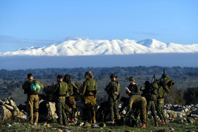 Israeli missiles launched from the Golan Heights. (FILE/REUTERS) 