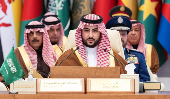 As chairman of the coalition's Council of Defense Ministers, Prince Khalid bin Salman inaugurated the meeting. (SPA)