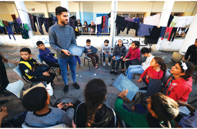 Academics warn the destruction of Gaza’s schools and other educational institutions by the Israeli military could end up creating a lost generation. (AFP photos)