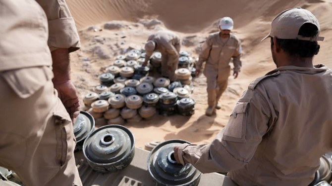 Project Masam has carried out the removal of landmines, improvised explosive devices (IED), and unexploded ordnance in various parts of Yemen. In its latest report, Masam land mine experts destroyed 204 anti-tank mines, 163 unexploded ordnance, and one IED. (X: @Masam_ENG