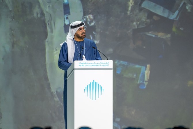 Risks of AI and ‘fake news’ also need attention, says UAE’s Cabinet Affairs Minister Mohammad Al-Gergawi. (AN photo)