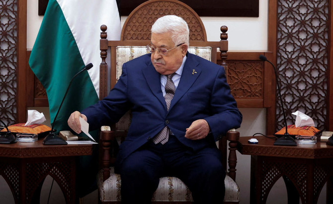 Palestinian President Mahmoud Abbas. (File/Reuters)