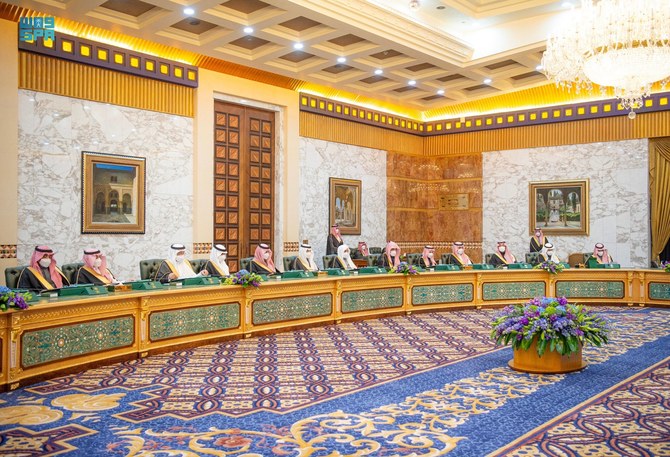 Saudi Arabia’s Cabinet held a meeting in Riyadh on Tuesday. (SPA)