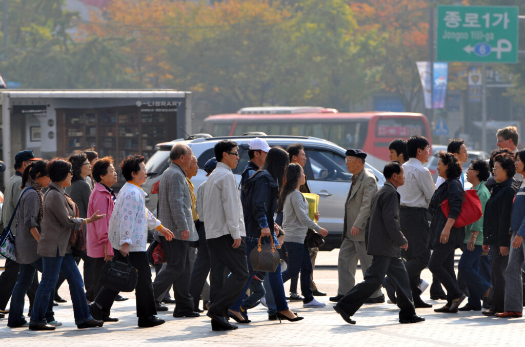 The figure rose 4.1 percentage points from the previous year, thanks to an improvement in Japan-South Korean ties, according to the survey results announced Saturday. (AFP)