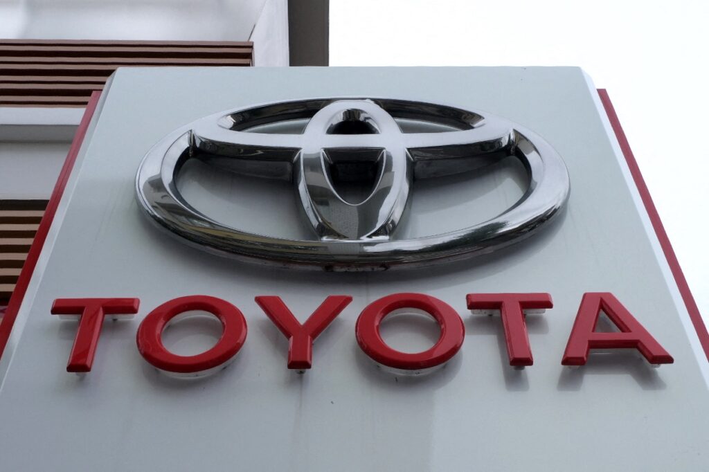 The Japanese automaker boosted its consolidated net profit projection to 4.5 trillion yen from 3.95 trillion yen. (AFP)