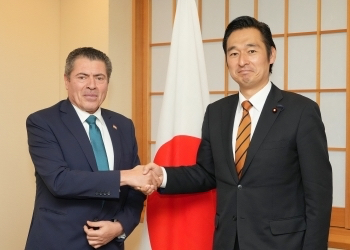 The two sides also exchanged views on bilateral relations and agreed to continue communicating in the future. (MOFA)