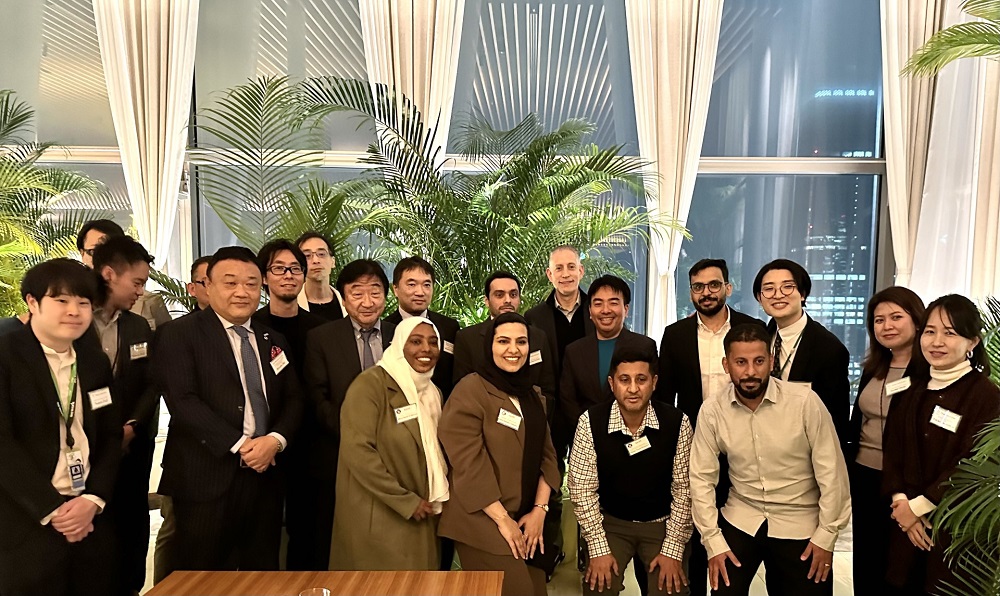 This week, the program includes visiting the actual fields of Japan's smart cities in Shirahama Town, Susami Town, and Hidakagawa Town in Wakayama prefecture. (ANJ)