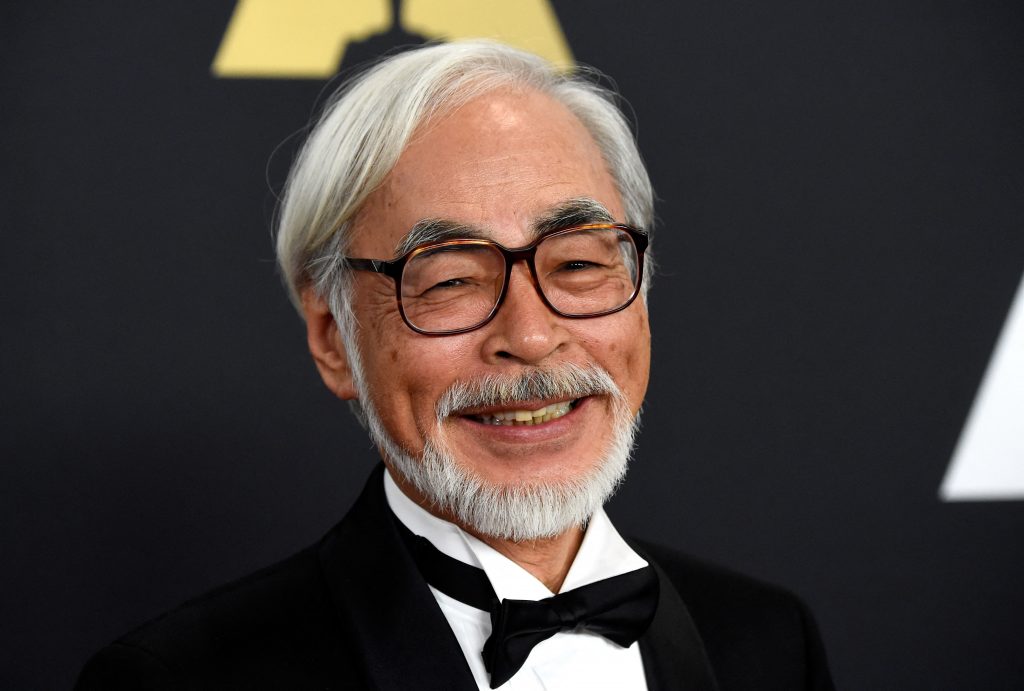 Japanese anime director Hayao Miyazaki's 