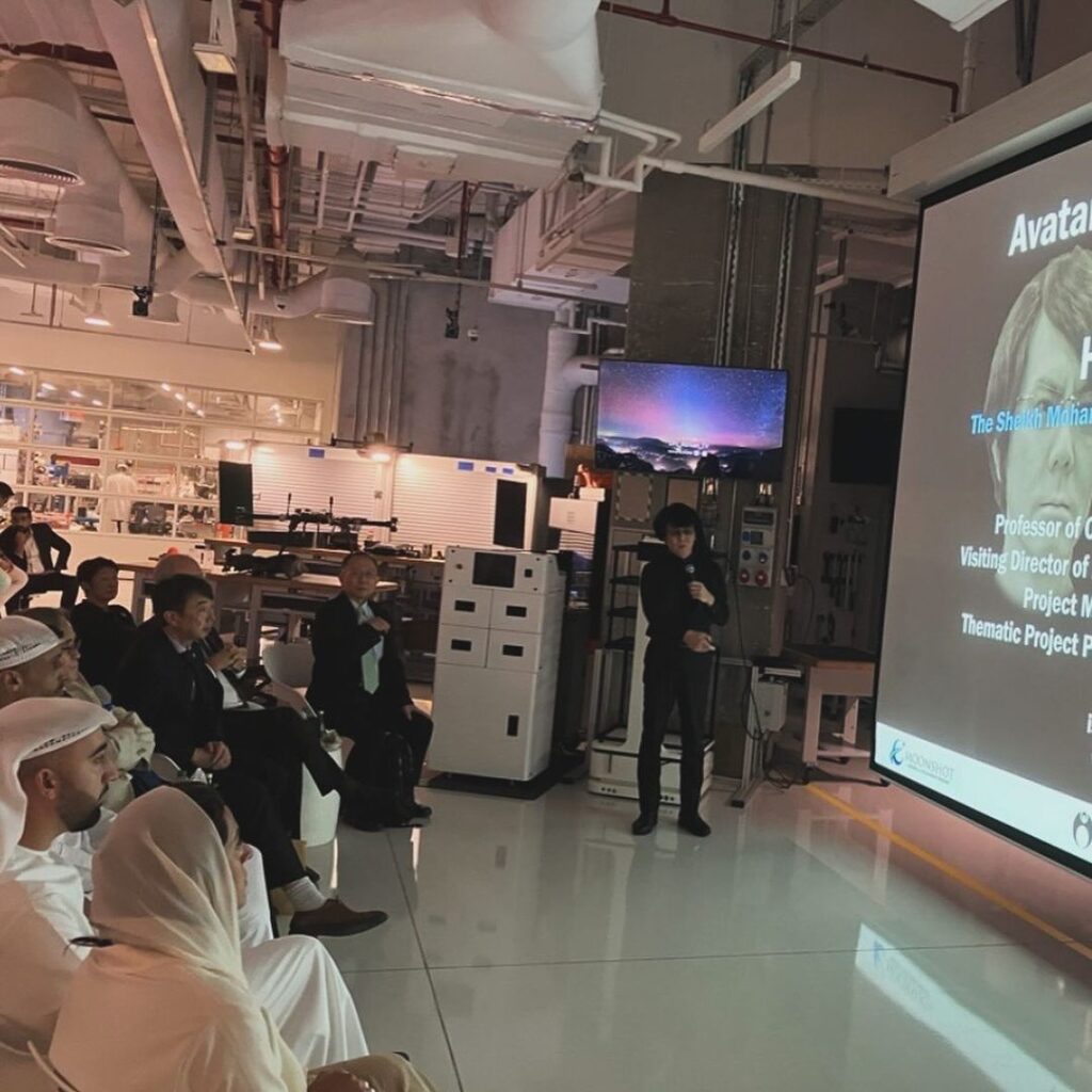 Launching at Dubai's Museum of the Future, the program supports innovative ideas to prepare for digital futures that will allow societies to conduct activities virtually by 2050.  (japan_cons_dubai on IG)