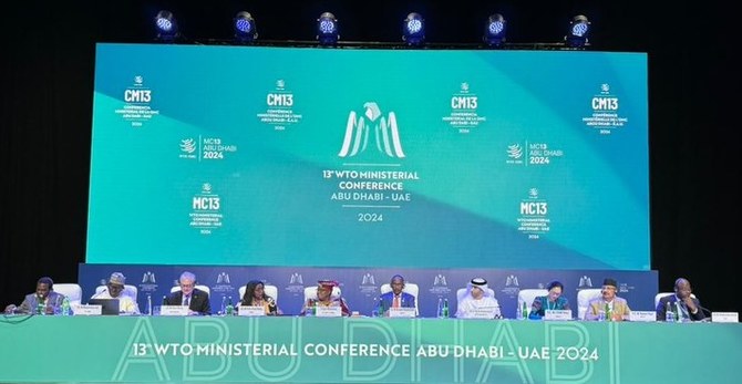 The four-day event starting on Feb. 26 will address these issues within the World Trade Organization, featuring the participation of trade ministers and senior officials from around the world, the Saudi Press Agency reported. Supplied