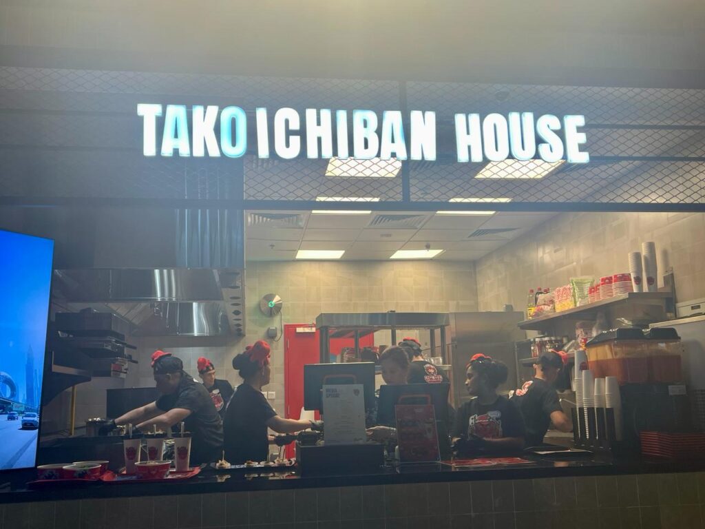 Tako Ichiban House, Ichiryu Ramen House's mini takoyaki bites, will be open on Feb. 16 as part of Al Ghurair Center's new food hall, Flayva. (ANJ)