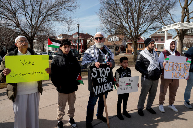 Supporters of the campaign to vote 