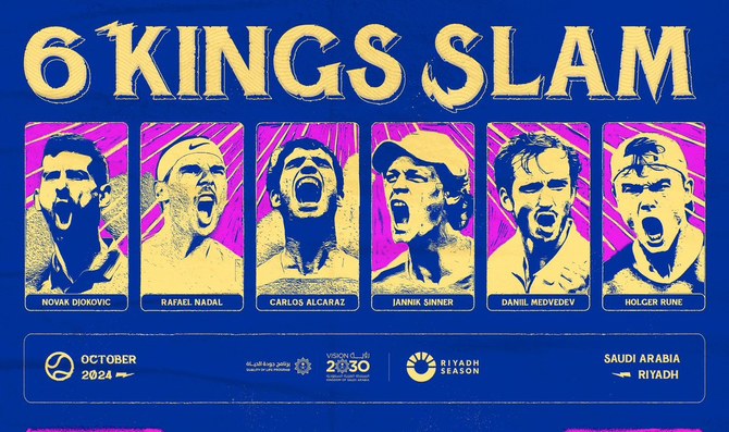 Several players involved in “6 Kings Slam” in Riyadh. Credit: social media
