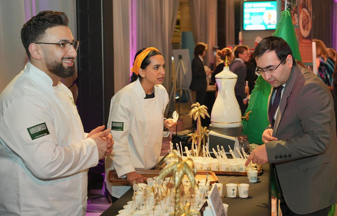 The Saudi Embassy in the US won second place in the People’s Choice category at the Embassy Chef Challenge held recently at Union Station in Washington, D.C. (SPA)