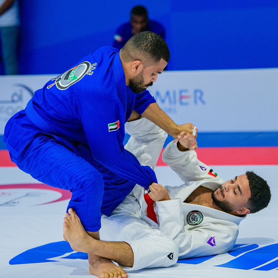 Al Wahda Club Jiu-Jitsu Academy and Baniyas Jiu-Jitsu Club advance to Jiu-Jitsu President's Cup Finals at Etihad Arena. (Supplied photo)