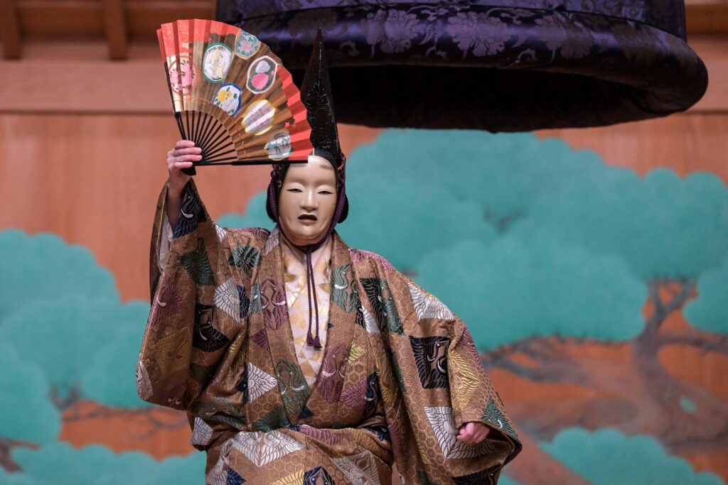 This photo taken on February 27, 2024 shows Mayuko Kashiwazaki performing during a dress rehearsal for